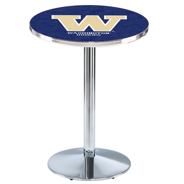 42" Chrome Washington Pub Table